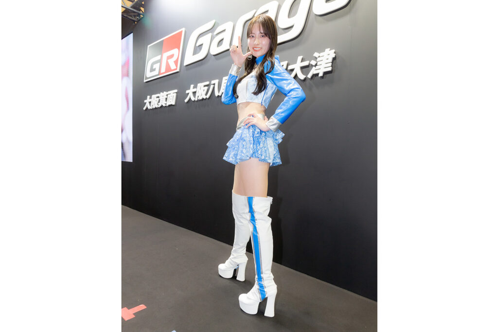 Campaign girls and companions who were popular at Osaka Auto Messe 2024