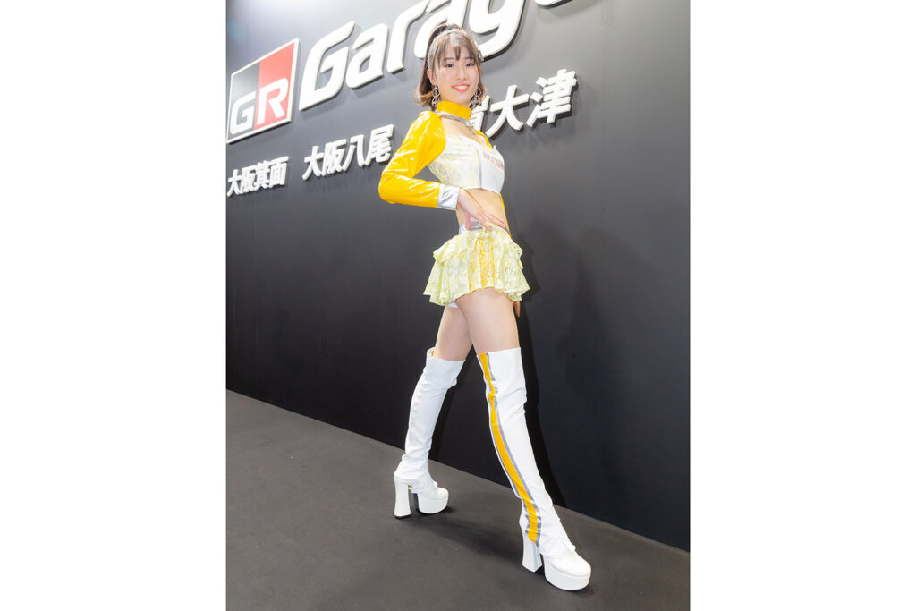 Campaign girls and companions who were popular at Osaka Auto Messe 2024