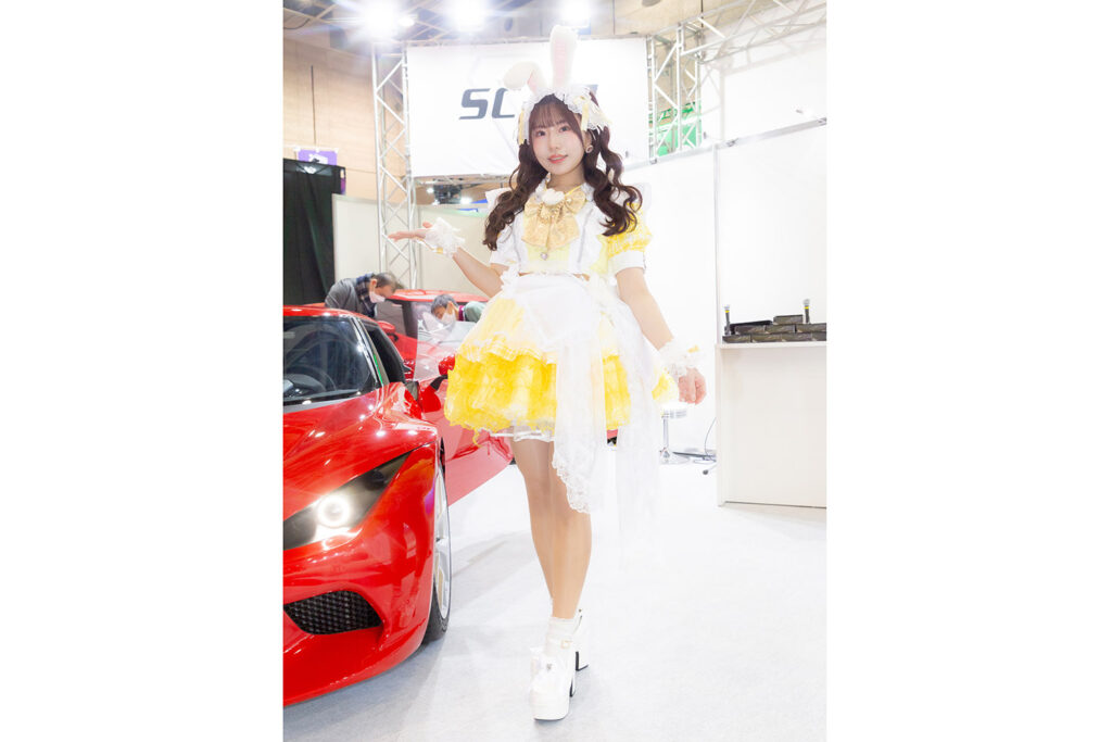 Campaign girls and companions who were popular at Osaka Auto Messe 2024