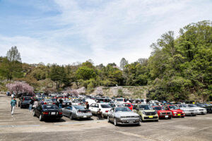 More than 200 hobbyist cars gathered for the 15th Jibiken Meeting
