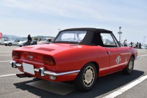 The exhibition area was almost divided into areas for display vehicles by country of production, such as the U.K., Germany, France, Italy, the U.S., and Japan