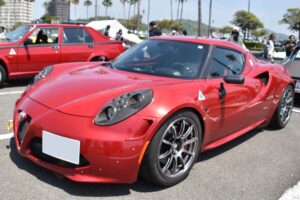 The exhibition area was almost divided into areas for display vehicles by country of production, such as the U.K., Germany, France, Italy, the U.S., and Japan