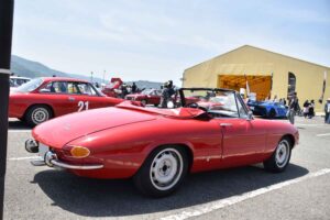 The exhibition area was almost divided into areas for display vehicles by country of production, such as the U.K., Germany, France, Italy, the U.S., and Japan