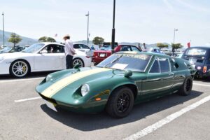 The exhibition area was almost divided into areas for display vehicles by country of production, such as the U.K., Germany, France, Italy, the U.S., and Japan