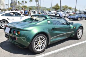 The exhibition area was almost divided into areas for display vehicles by country of production, such as the U.K., Germany, France, Italy, the U.S., and Japan