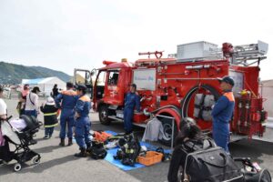 The exhibition area was almost divided into areas for display vehicles by country of production, such as the U.K., Germany, France, Italy, the U.S., and Japan