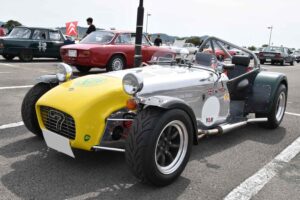 The exhibition area was almost divided into areas for display vehicles by country of production, such as the U.K., Germany, France, Italy, the U.S., and Japan