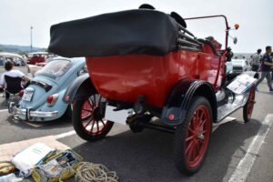 The exhibition area was almost divided into areas for display vehicles by country of production, such as the U.K., Germany, France, Italy, the U.S., and Japan