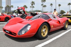 The exhibition area was almost divided into areas for display vehicles by country of production, such as the U.K., Germany, France, Italy, the U.S., and Japan