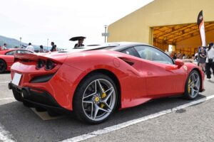 The exhibition area was almost divided into areas for display vehicles by country of production, such as the U.K., Germany, France, Italy, the U.S., and Japan