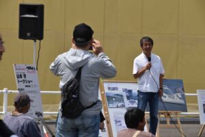 The exhibition area was almost divided into areas for display vehicles by country of production, such as the U.K., Germany, France, Italy, the U.S., and Japan