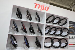 TISSO steering wheel at Osaka Auto Messe 2024