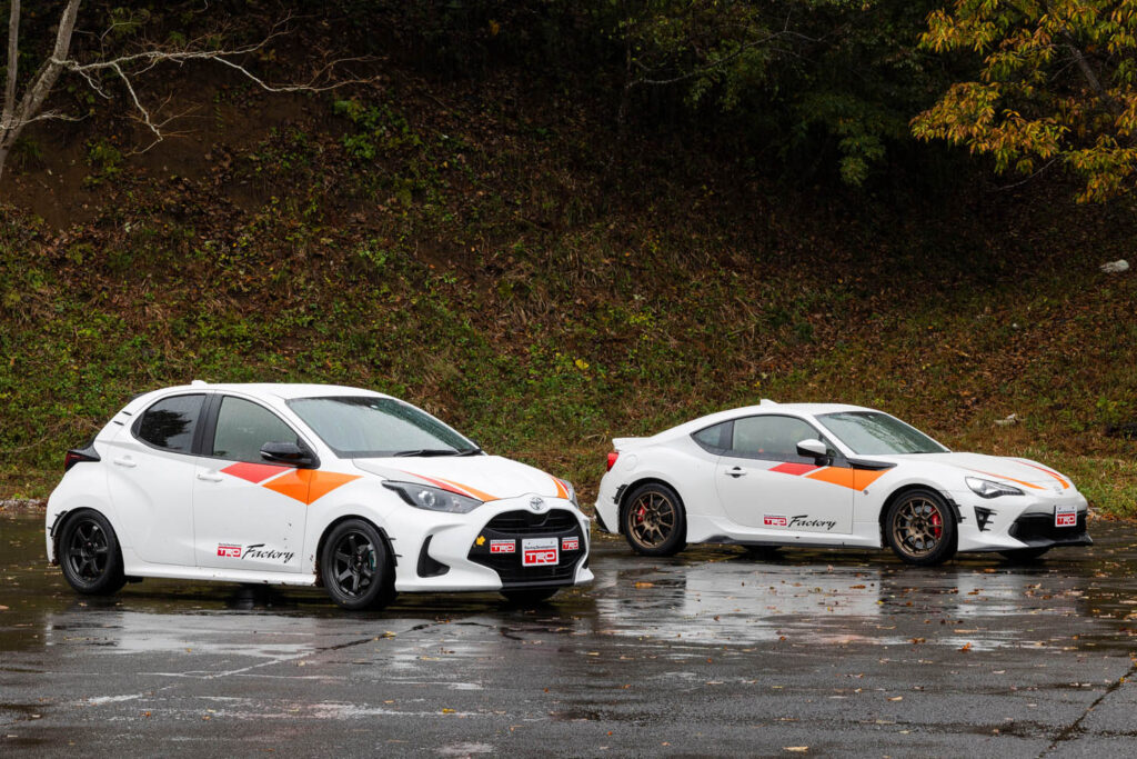 Test drive TRD demo cars of Toyota 86 and Yaris