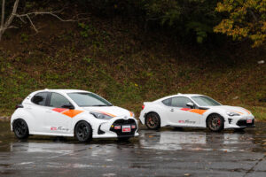 Test drive TRD demo cars of Toyota 86 and Yaris