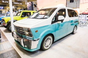 Alpine Style's latest creation, Sonova, unveiled at Osaka Auto Messe 2024