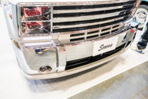 Alpine Style's latest creation, Sonova, unveiled at Osaka Auto Messe 2024