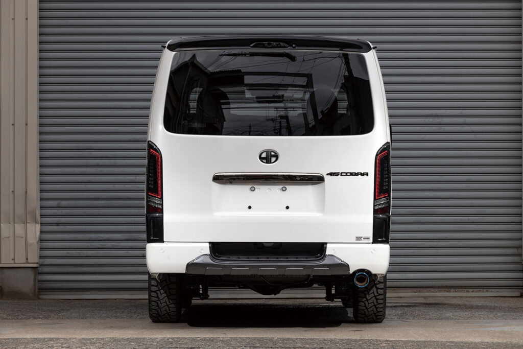 The latest custom styles of the Toyota Hiace