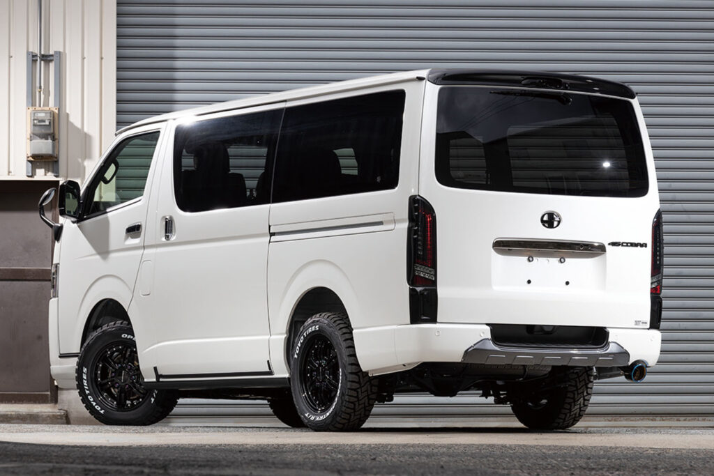 The latest custom styles of the Toyota Hiace