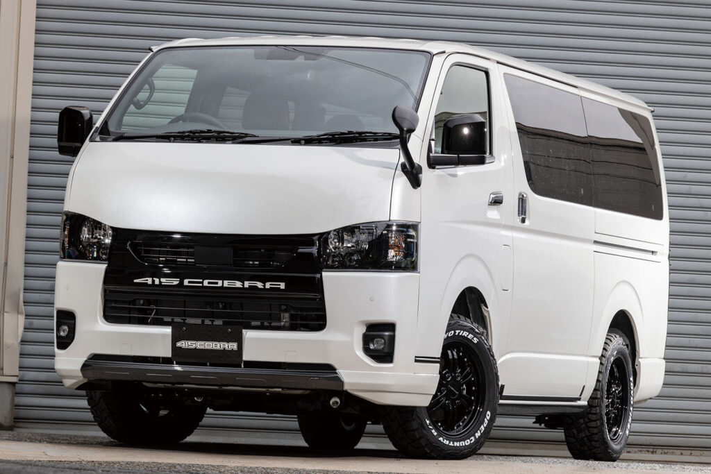 The latest custom styles of the Toyota Hiace