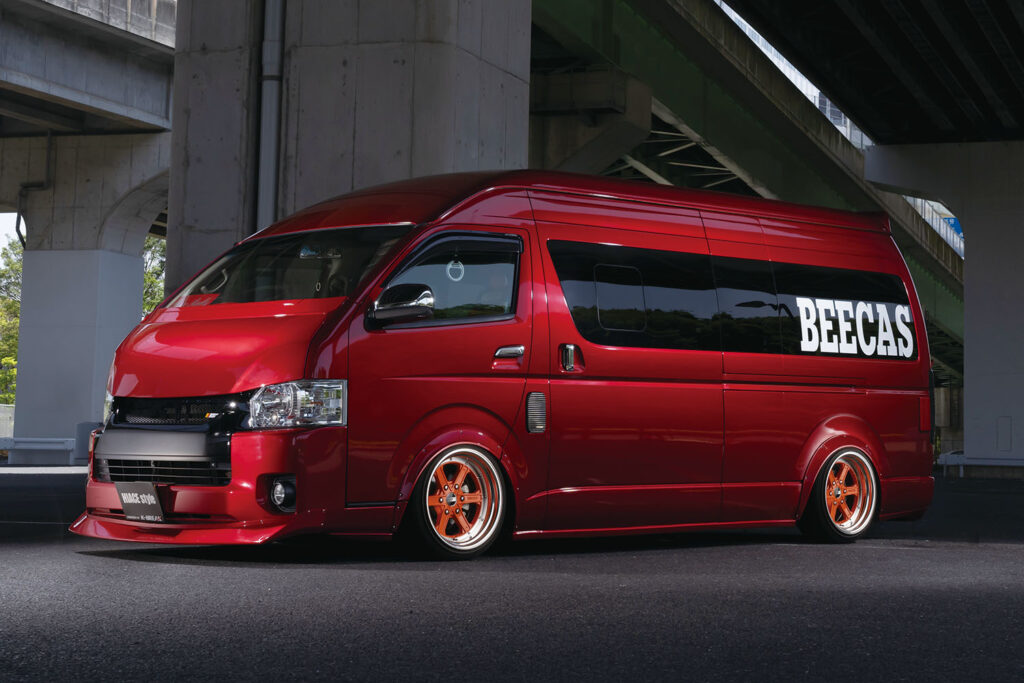 The latest custom styles of the Toyota Hiace