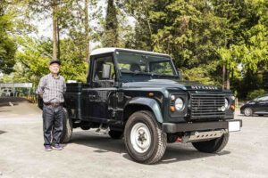 Mr. Saito's 2014 Land Rover Defender 110 HC Pickup