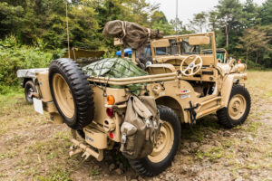 Willys MB replica built based on JA11 Suzuki Jimny