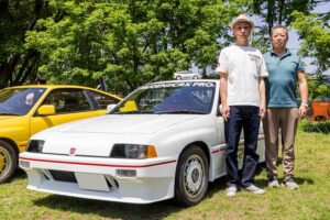 Mr. Hidefumi Nara's 1987 Honda Ballade Sports CR-X