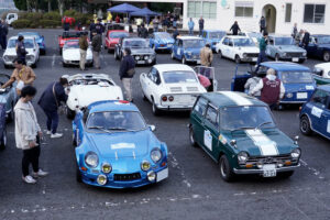 The Maruyama family's 1968 Honda N360 (N1) that participated in the Milky Way Rally