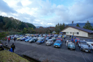 The Maruyama family's 1968 Honda N360 (N1) that participated in the Milky Way Rally