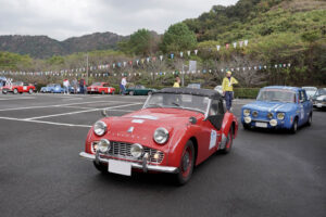 The Maruyama family's 1968 Honda N360 (N1) that participated in the Milky Way Rally