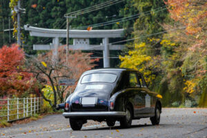 The Maruyama family's 1968 Honda N360 (N1) that participated in the Milky Way Rally