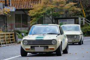 The Maruyama family's 1968 Honda N360 (N1) that participated in the Milky Way Rally