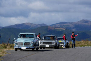 The Maruyama family's 1968 Honda N360 (N1) that participated in the Milky Way Rally