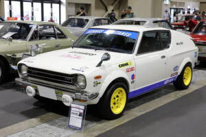 Mr. Sugiyama's 1974 first-generation KPE10 Nissan Cherry Coupe X-1R