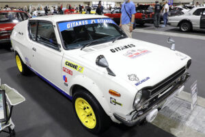 Mr. Sugiyama's 1974 first-generation KPE10 Nissan Cherry Coupe X-1R