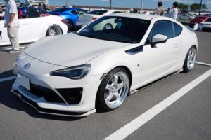 Mr. Sato's Toyota 86 finished with Silk Blaze aero